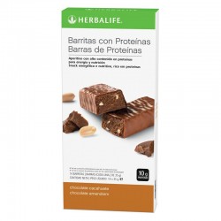 Chocolate and Peanut Protein Bars Box 14 bars